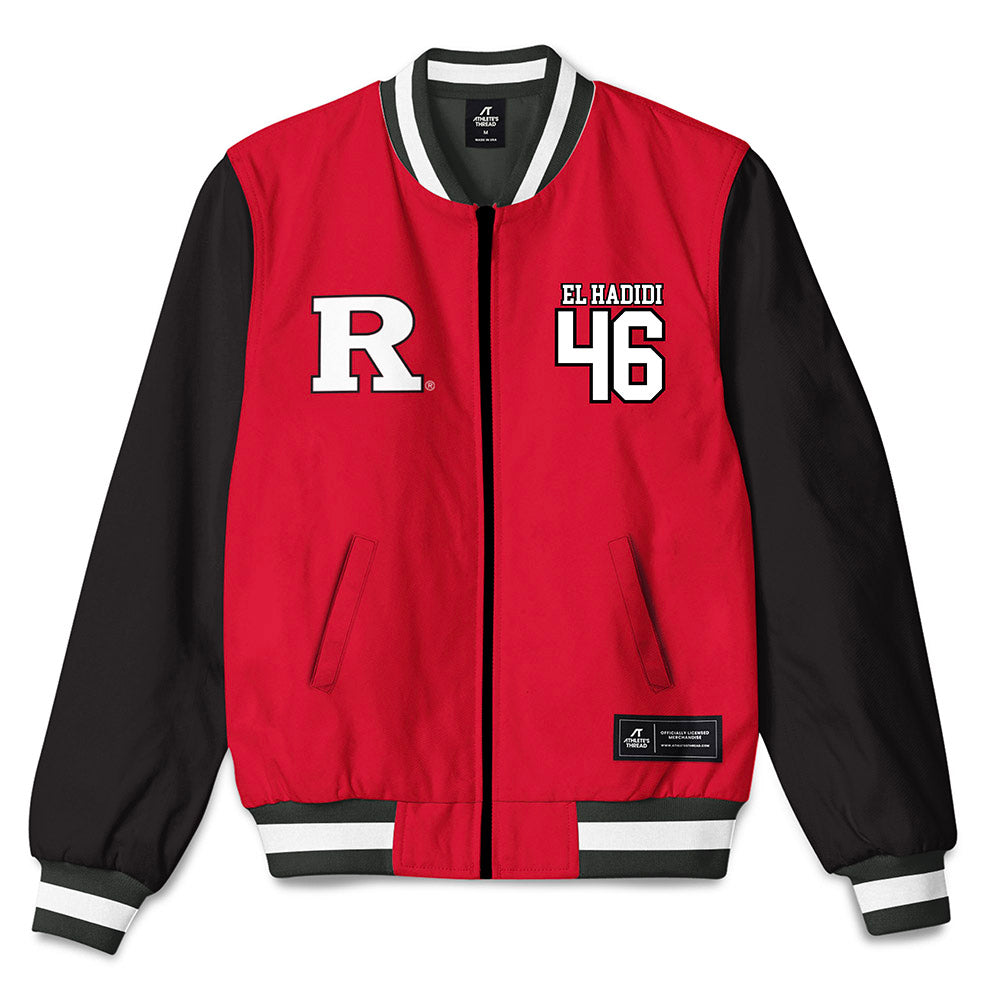 Rutgers - NCAA Football : Sammy El Hadidi - Bomber Jacket