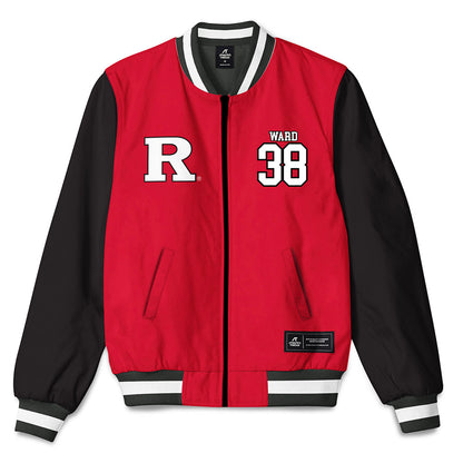 Rutgers - NCAA Football : Timmy Ward - Bomber Jacket