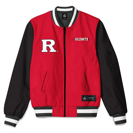 Rutgers - NCAA Women's Gymnastics : Elliot Goldsmith - Bomber Jacket-0