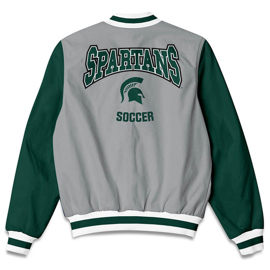 Michigan State - NCAA Women's Soccer : Sofia Beerworth - Bomber Jacket-0