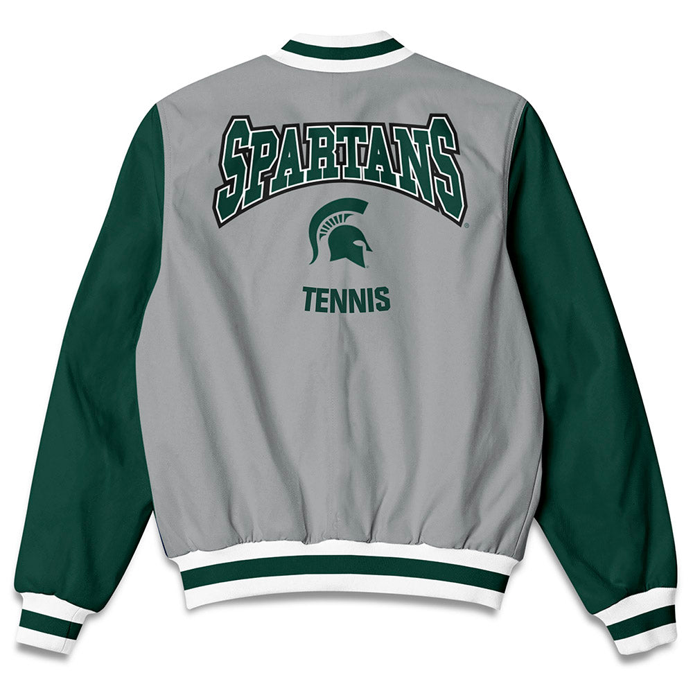 Michigan State - NCAA Women's Tennis : Marlo Schiffman - Bomber Jacket
