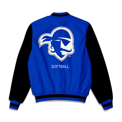 Seton Hall - NCAA Softball : Jenna Blevins - Bomber Jacket-1