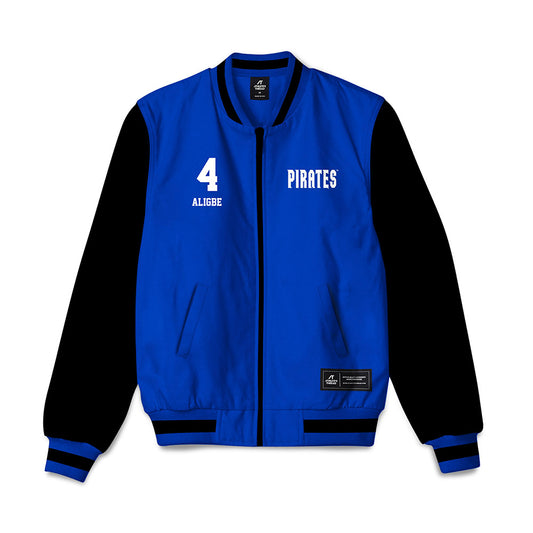 Seton Hall - NCAA Men's Basketball : Prince Aligbe - Bomber Jacket-0