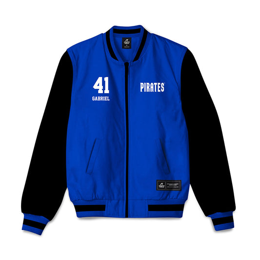 Seton Hall - NCAA Men's Basketball : David Gabriel - Bomber Jacket