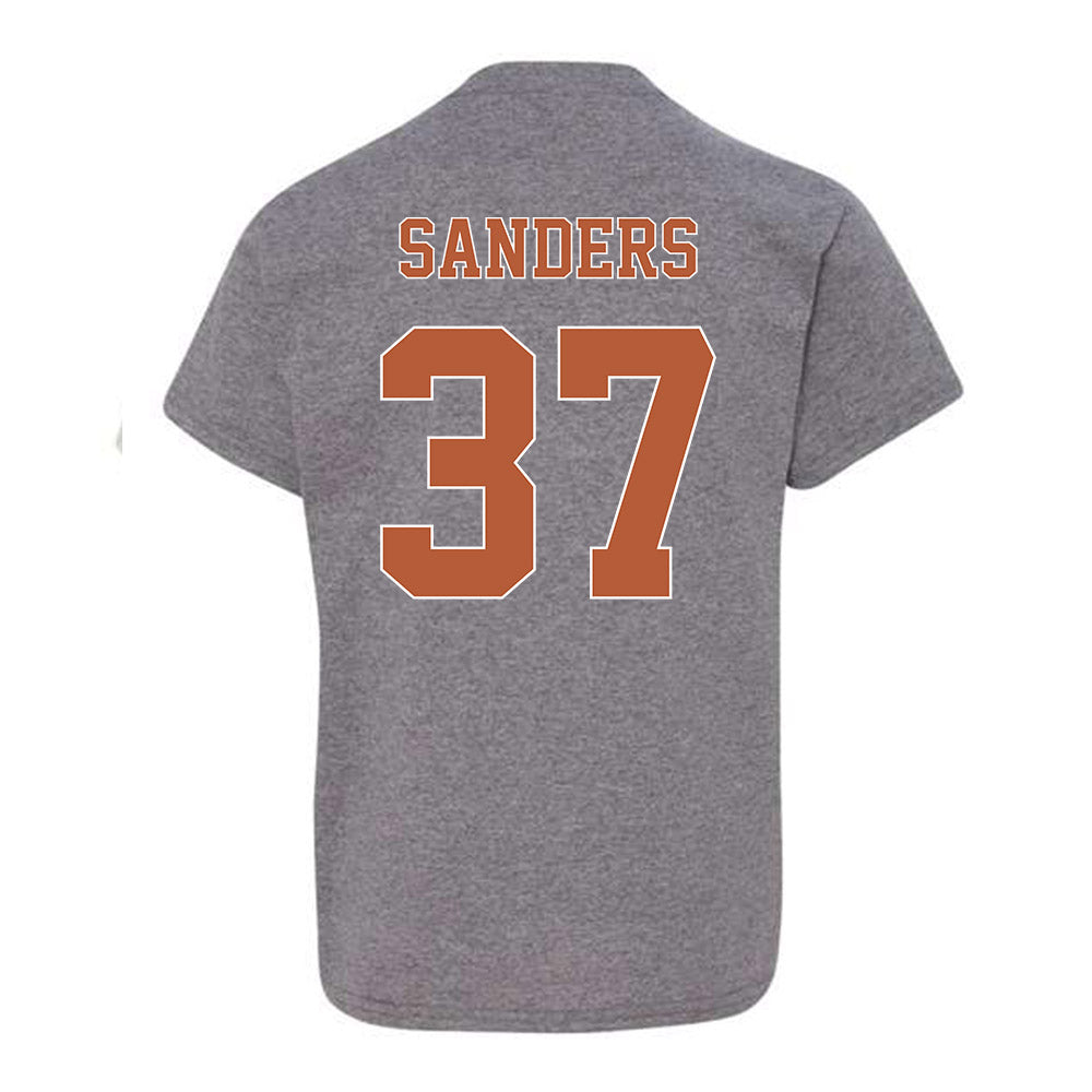 Texas - NCAA Baseball : Nikolas Sanders - Fashion Shersey Youth T-Shirt