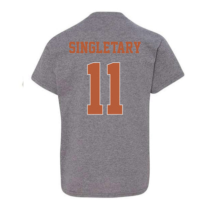 Texas - NCAA Women's Volleyball : Marianna Singletary - Fashion Shersey Youth T-Shirt