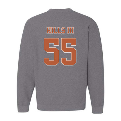 Texas - NCAA Football : Melvin Hills Iii - Fashion Shersey Crewneck Sweatshirt