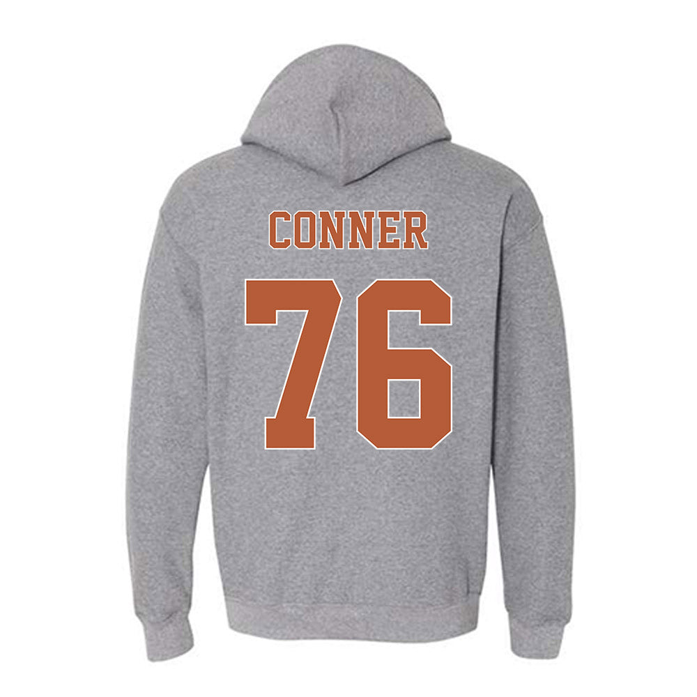 Texas - NCAA Football : Hayden Conner - Fashion Shersey Hooded Sweatshirt