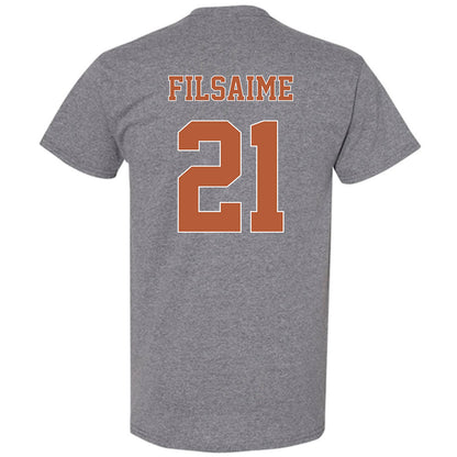 Texas - NCAA Football : Xavier Filsaime - Fashion Shersey T-Shirt