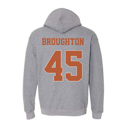 Texas - NCAA Football : Vernon Broughton - Fashion Shersey Hooded Sweatshirt