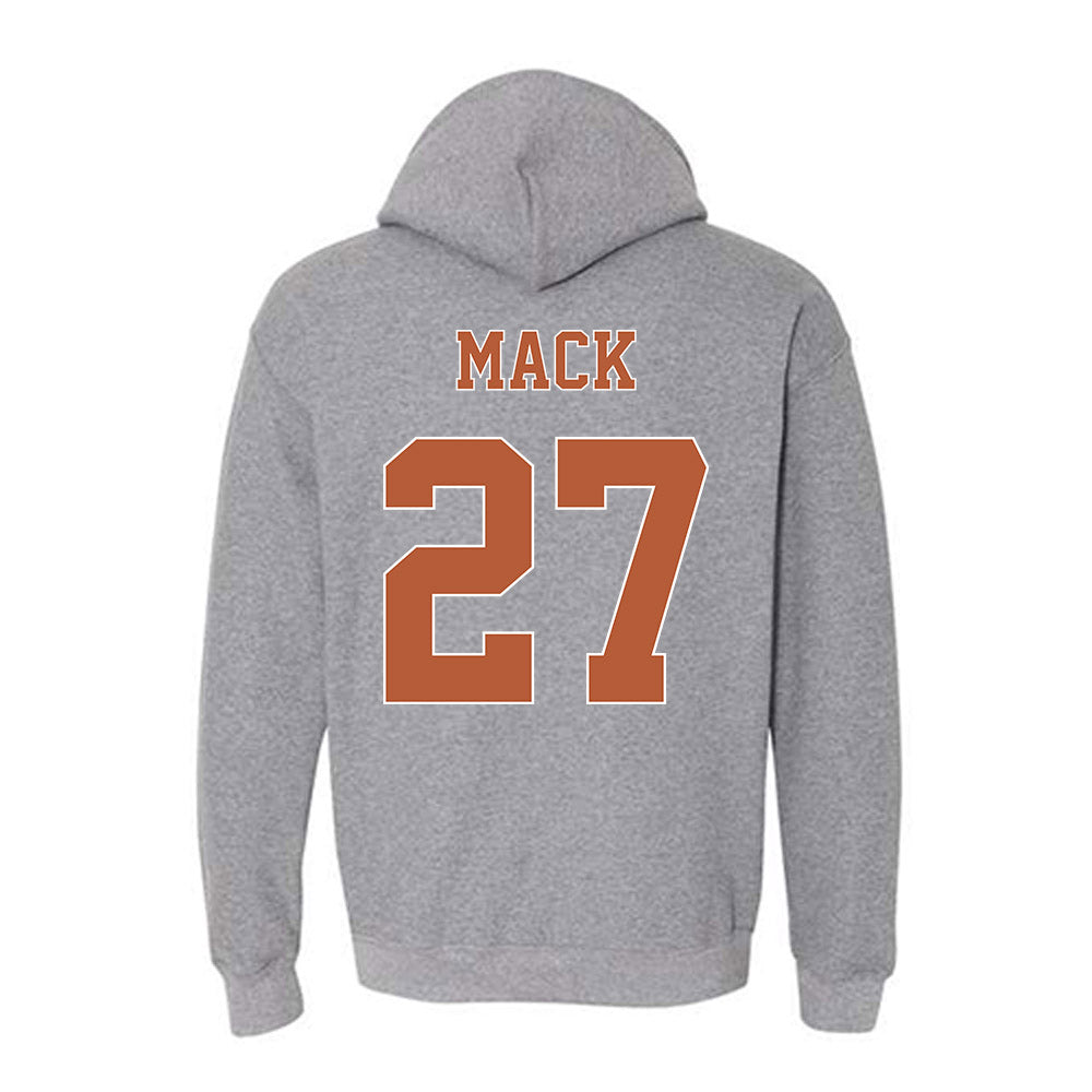 Texas - NCAA Football : Wardell Mack - Fashion Shersey Hooded Sweatshirt