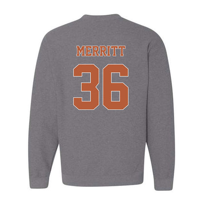 Texas - NCAA Football : Quinn Merritt - Fashion Shersey Crewneck Sweatshirt