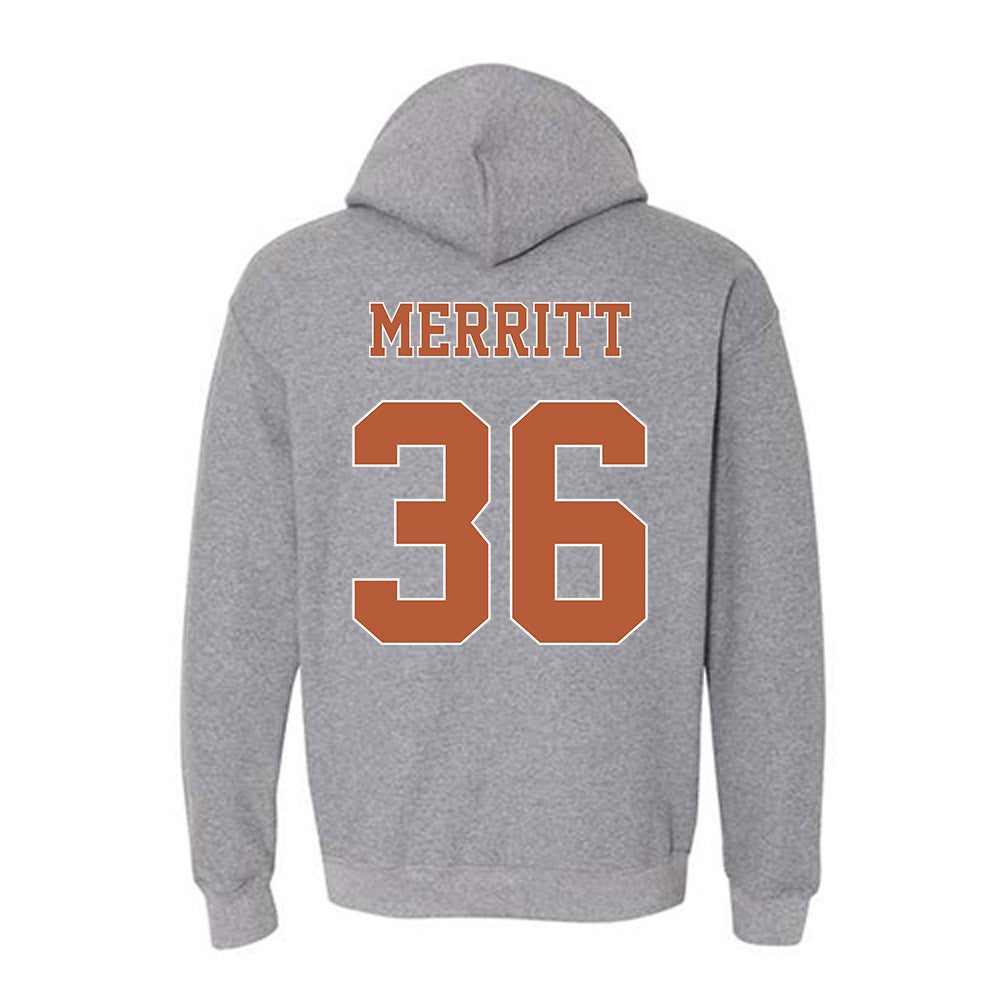 Texas - NCAA Football : Quinn Merritt - Fashion Shersey Hooded Sweatshirt