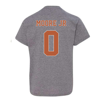 Texas - NCAA Football : Deandre Moore Jr - Fashion Shersey Youth T-Shirt