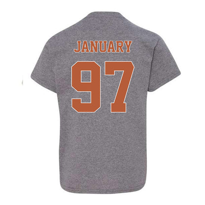 Texas - NCAA Football : Alex January - Fashion Shersey Youth T-Shirt