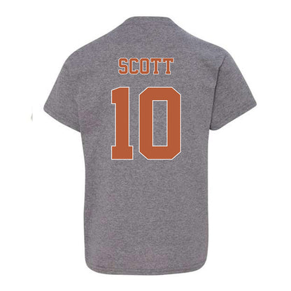 Texas - NCAA Softball : Mia Scott - Fashion Shersey Youth T-Shirt