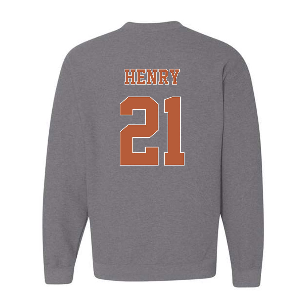 Texas - NCAA Softball : Kayden Henry - Fashion Shersey Crewneck Sweatshirt