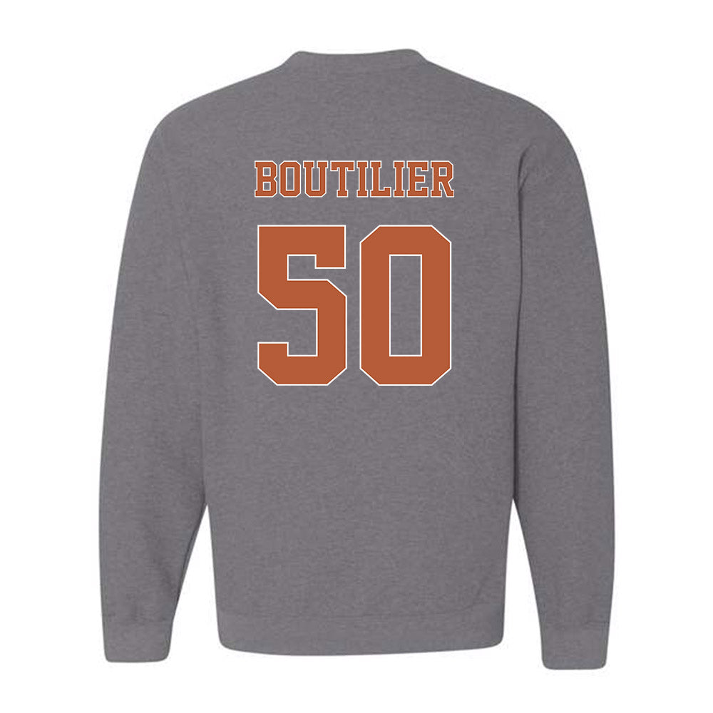 Texas - NCAA Women's Basketball : Abbie Boutilier - Fashion Shersey Crewneck Sweatshirt