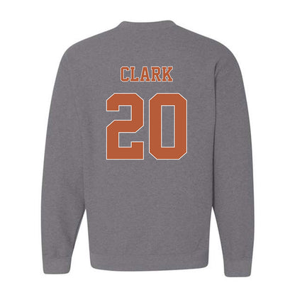 Texas - NCAA Men's Basketball : Preston Clark - Fashion Shersey Crewneck Sweatshirt