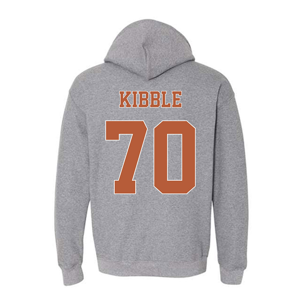 Texas - NCAA Football : Nate Kibble - Fashion Shersey Hooded Sweatshirt