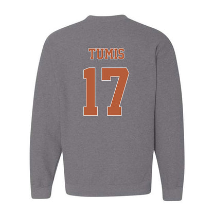 Texas - NCAA Baseball : Easton Tumis - Fashion Shersey Crewneck Sweatshirt