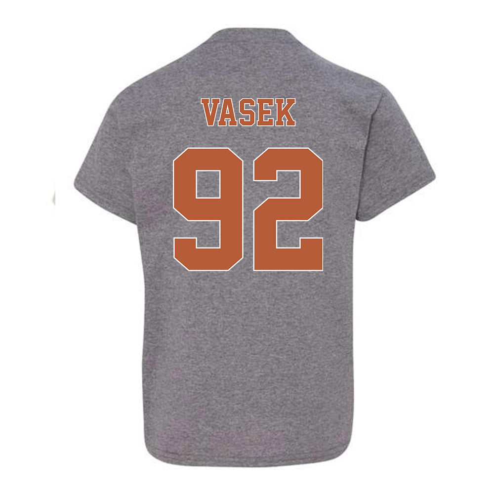 Texas - NCAA Football : Colton Vasek - Fashion Shersey Youth T-Shirt