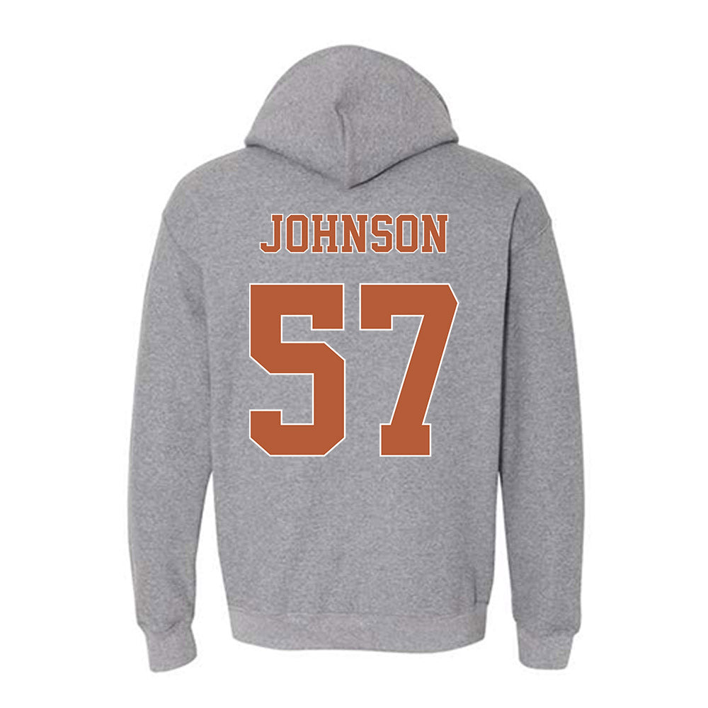 Texas - NCAA Baseball : Lebarron Johnson - Fashion Shersey Hooded Sweatshirt