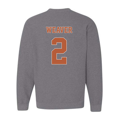 Texas - NCAA Men's Basketball : Chendall Weaver - Fashion Shersey Crewneck Sweatshirt