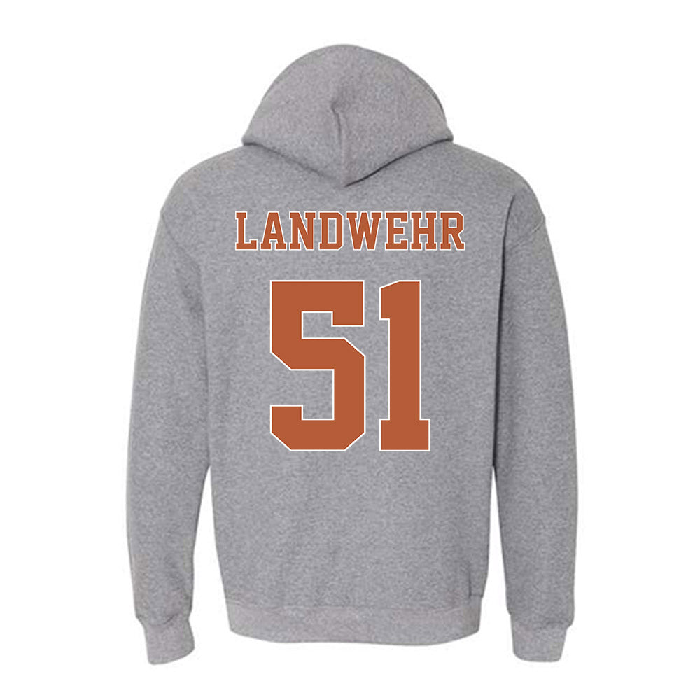 Texas - NCAA Football : Marshall Landwehr - Fashion Shersey Hooded Sweatshirt