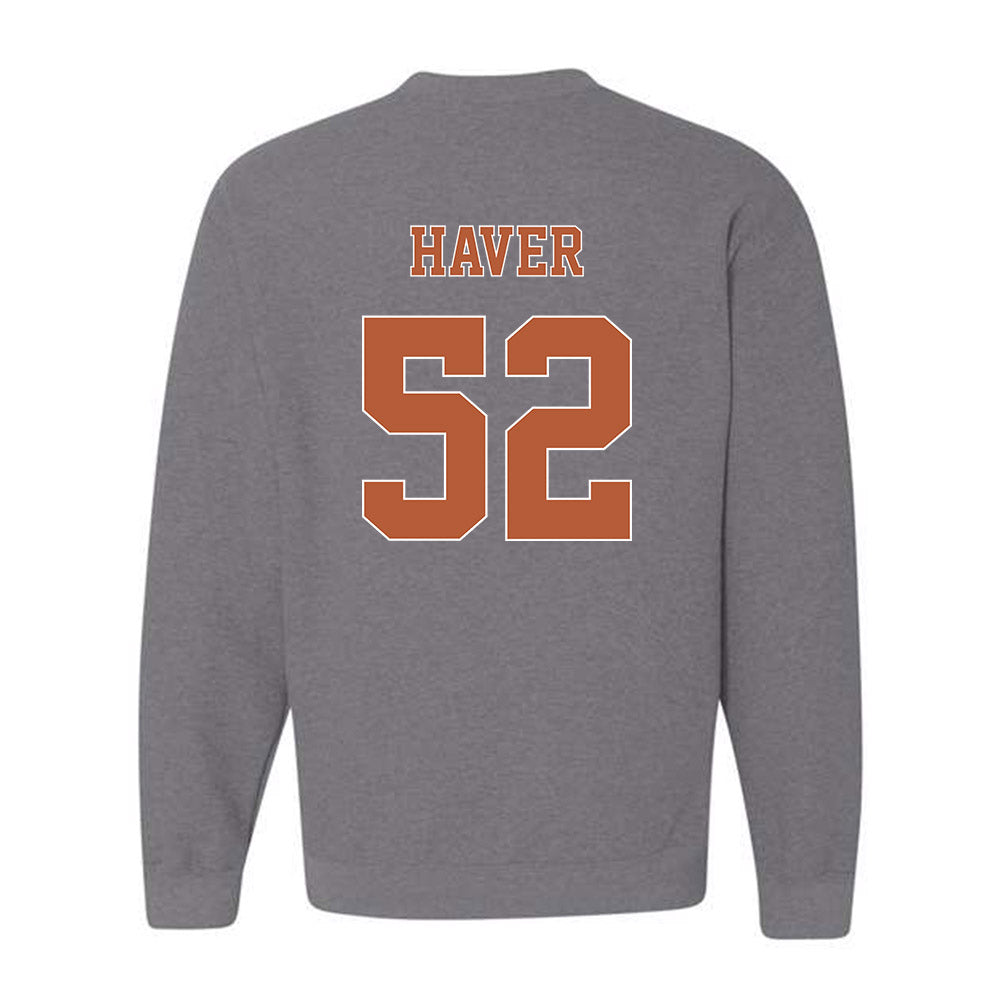 Texas - NCAA Football : Tate Haver - Fashion Shersey Crewneck Sweatshirt