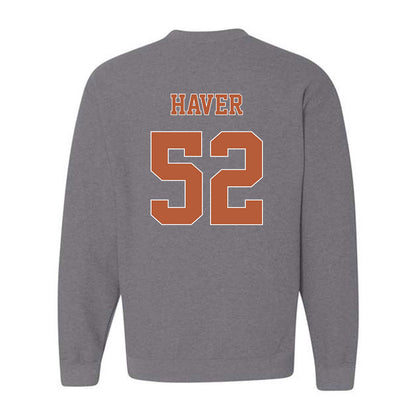 Texas - NCAA Football : Tate Haver - Fashion Shersey Crewneck Sweatshirt