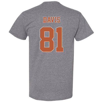 Texas - NCAA Football : Juan Davis - Fashion Shersey T-Shirt