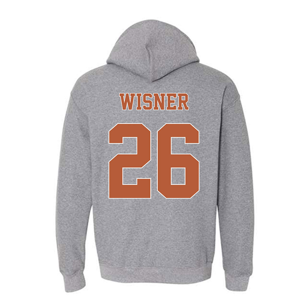 Texas - NCAA Football : Quintrevion Wisner - Fashion Shersey Hooded Sweatshirt