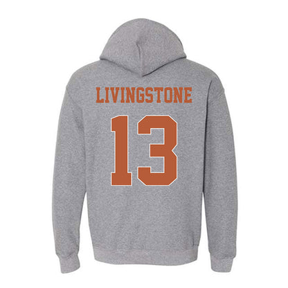 Texas - NCAA Football : Parker Livingstone - Fashion Shersey Hooded Sweatshirt