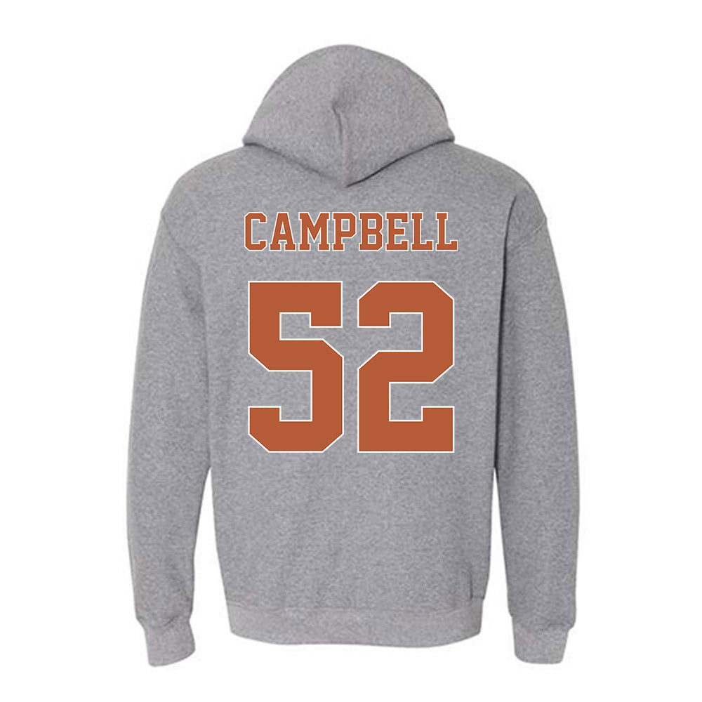 Texas - NCAA Football : Dj Campbell - Fashion Shersey Hooded Sweatshirt