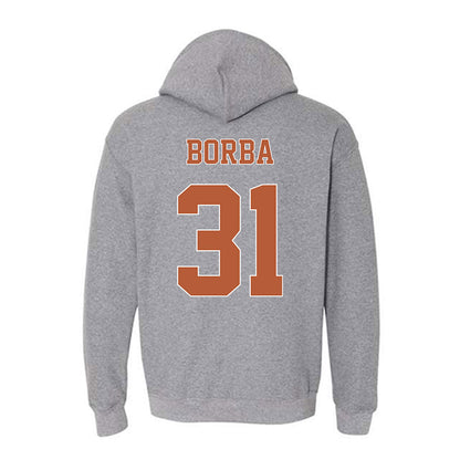 Texas - NCAA Baseball : Casey Borba - Fashion Shersey Hooded Sweatshirt