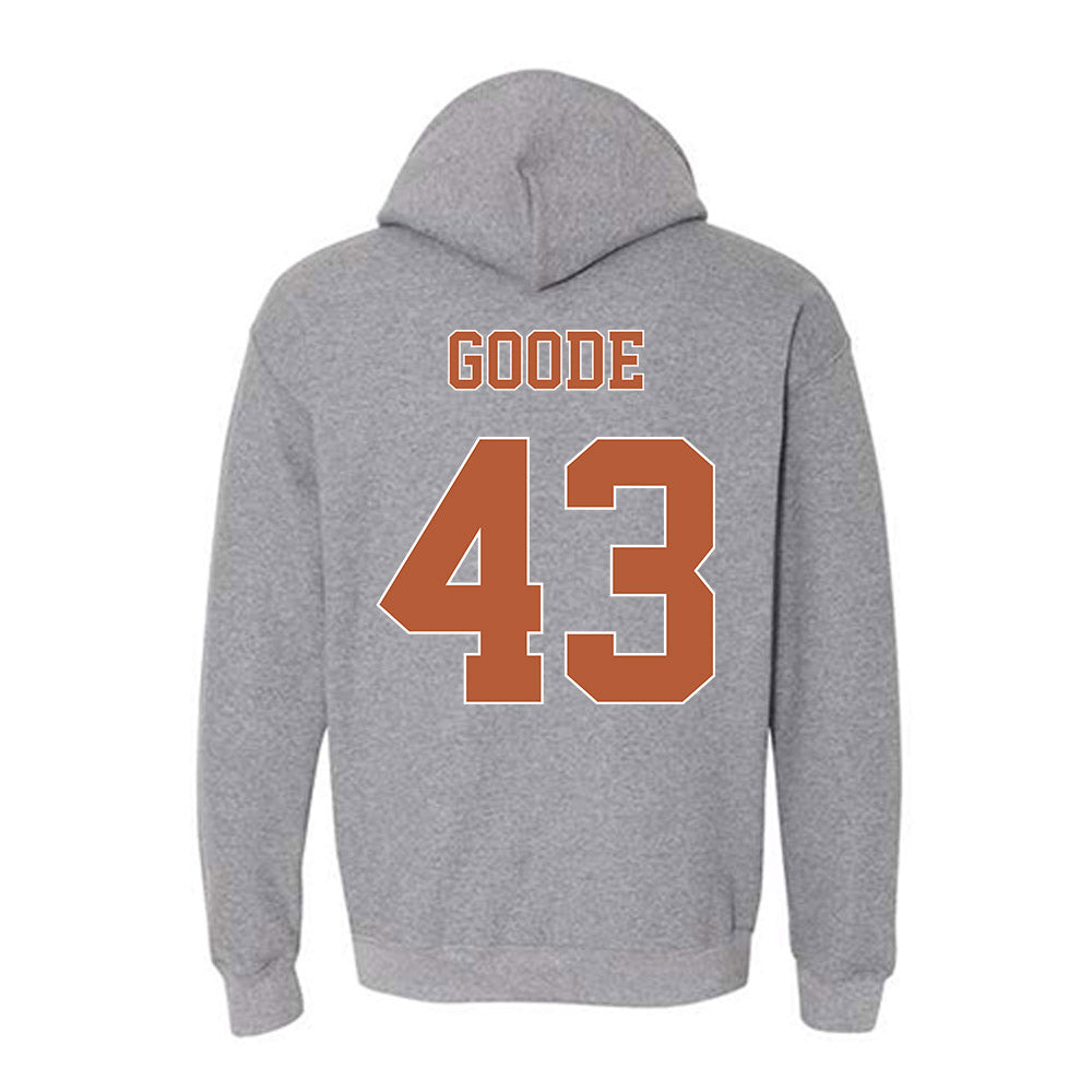 Texas - NCAA Softball : Leighann Goode - Fashion Shersey Hooded Sweatshirt