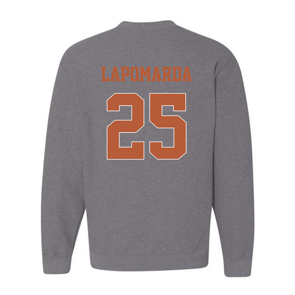 Texas - NCAA Women's Soccer : Lauren Lapomarda - Fashion Shersey Crewneck Sweatshirt