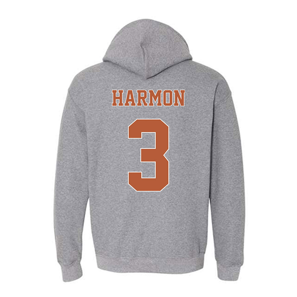 Texas - NCAA Women's Basketball : Rori Harmon - Fashion Shersey Hooded Sweatshirt