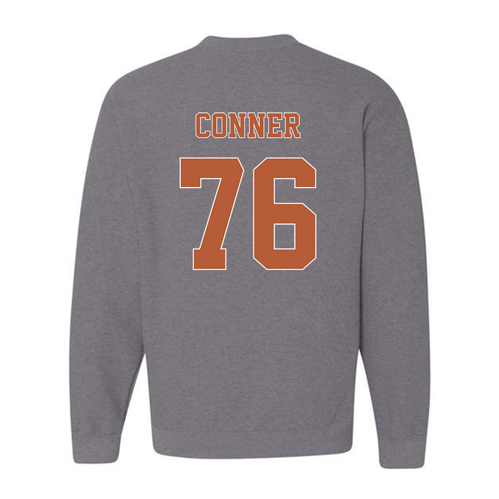 Texas - NCAA Football : Hayden Conner - Fashion Shersey Crewneck Sweatshirt