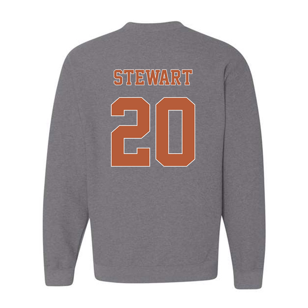 Texas - NCAA Softball : Katie Stewart - Fashion Shersey Crewneck Sweatshirt