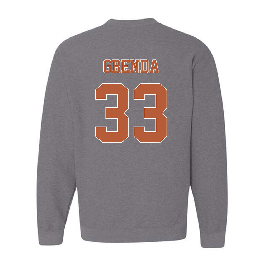 Texas - NCAA Football : David Gbenda - Fashion Shersey Crewneck Sweatshirt