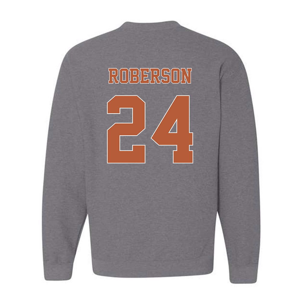 Texas - NCAA Football : Warren Roberson - Fashion Shersey Crewneck Sweatshirt