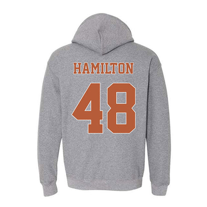 Texas - NCAA Baseball : Hudson Hamilton - Fashion Shersey Hooded Sweatshirt