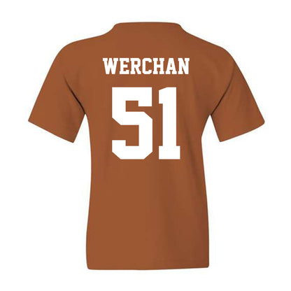 Texas - NCAA Baseball : Seth Werchan - Classic Shersey Youth T-Shirt