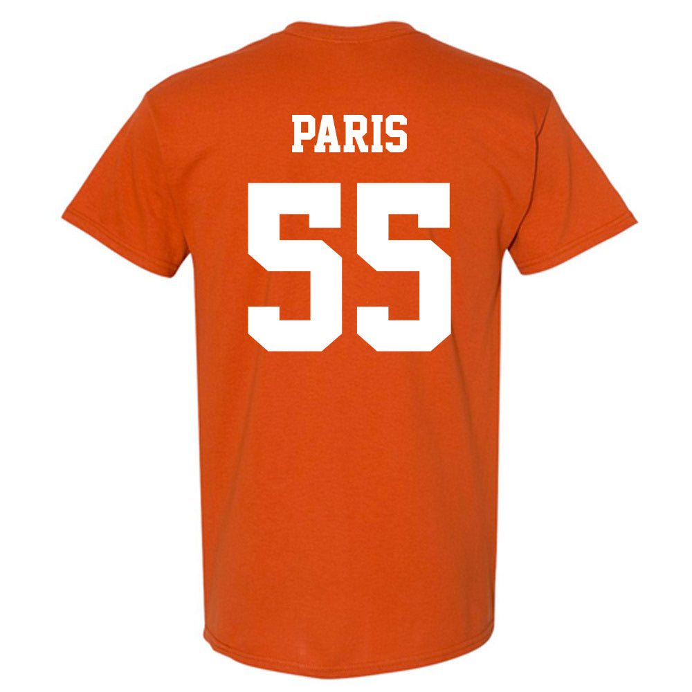 Texas - NCAA Baseball : Jack Paris - Classic Shersey T-Shirt-1