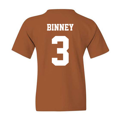 Texas - NCAA Women's Volleyball : Rella Binney - Classic Shersey Youth T-Shirt-1