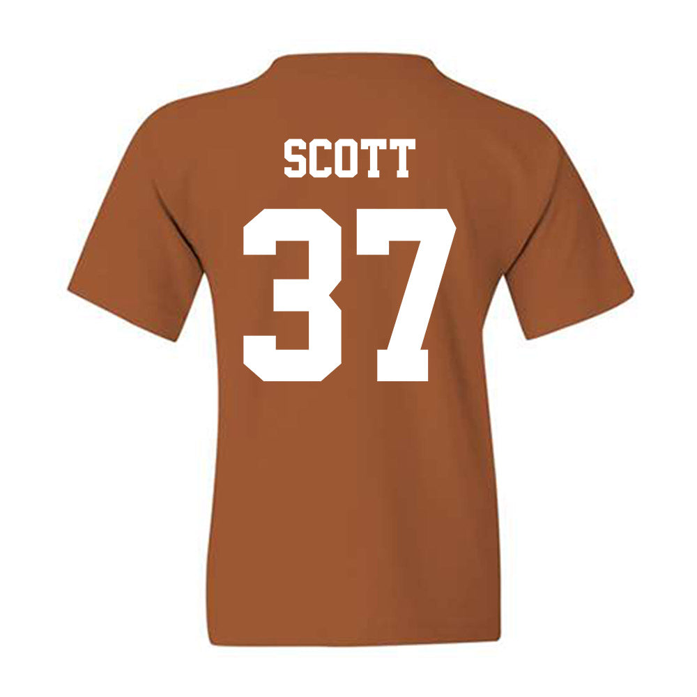 Texas - NCAA Baseball : Matt Scott - Classic Shersey Youth T-Shirt-1