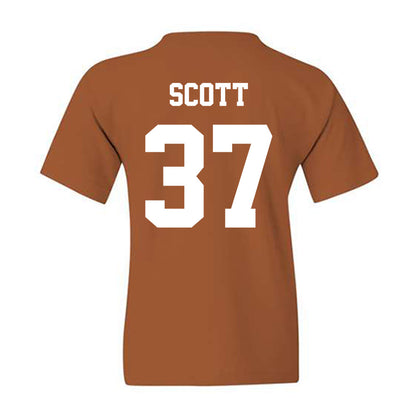 Texas - NCAA Baseball : Matt Scott - Classic Shersey Youth T-Shirt-1