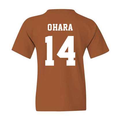 Texas - NCAA Baseball : Cade O'Hara - Classic Shersey Youth T-Shirt